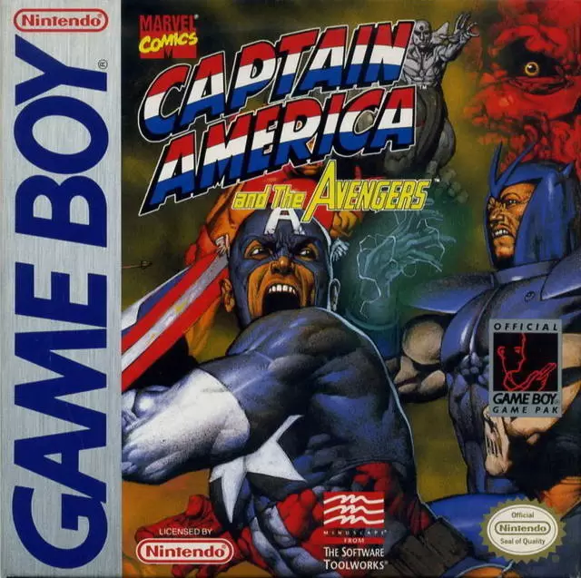 Game Boy Games - Captain America and the Avengers