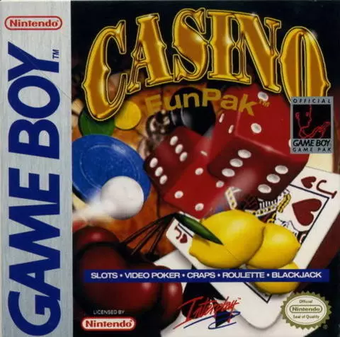 Game Boy Games - Casino Fun Pak