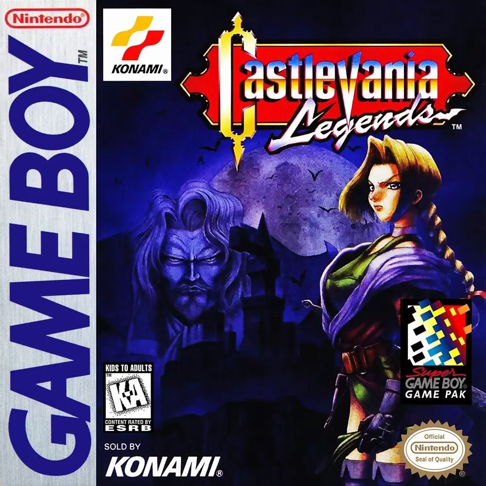 Game Boy Games - Castlevania Legends