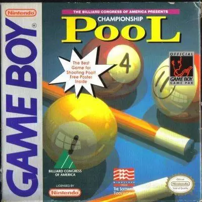 Jeux Game Boy - Championship Pool