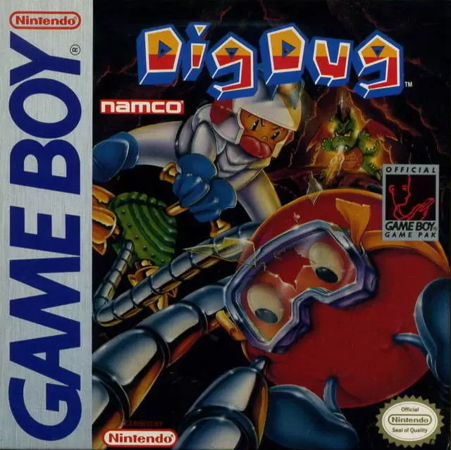 Jeux Game Boy - DigDug