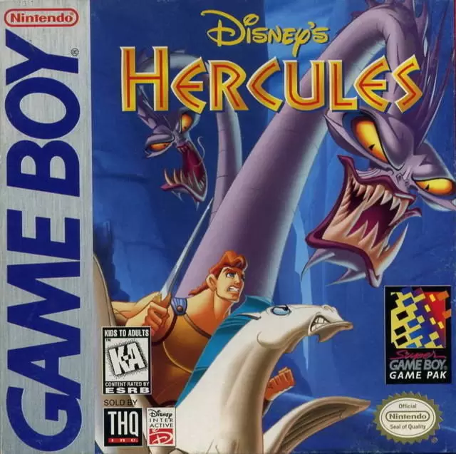 Game Boy Games - Disney\'s Hercules