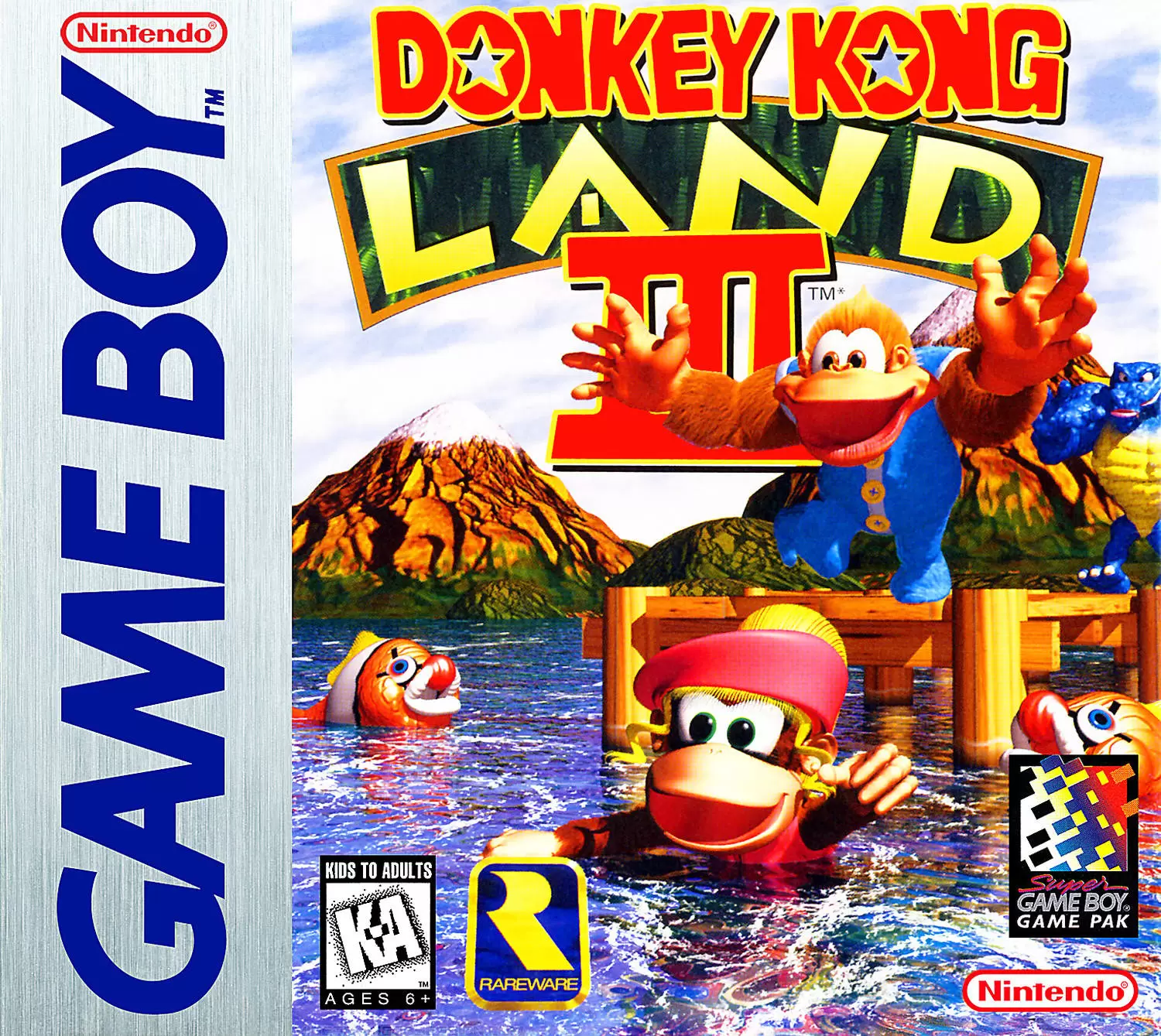 Jeux Game Boy - Donkey Kong Land III