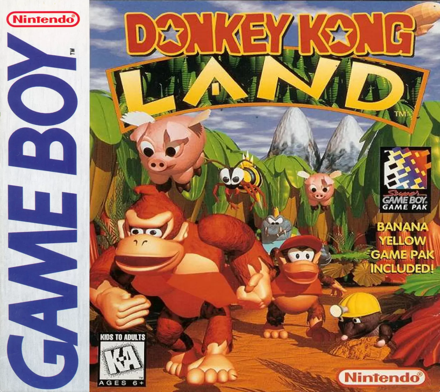 Game Boy Games - Donkey Kong Land