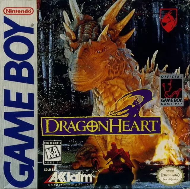 Game Boy Games - DragonHeart: Fire & Steel