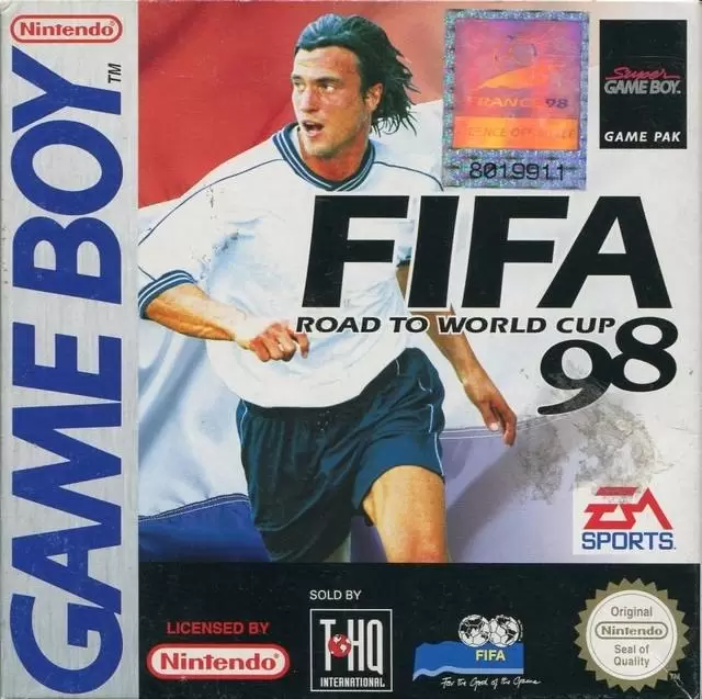 Game Boy Games - FIFA: Road to World Cup 98
