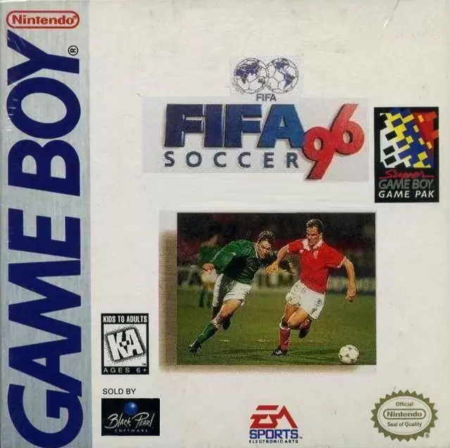 Game Boy Games - FIFA Soccer 96