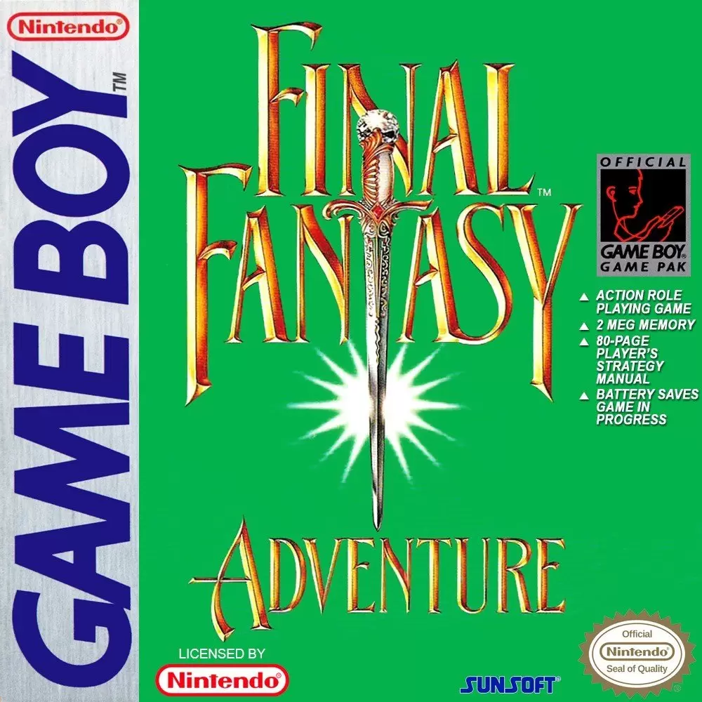 Game Boy Games - Final Fantasy Adventure