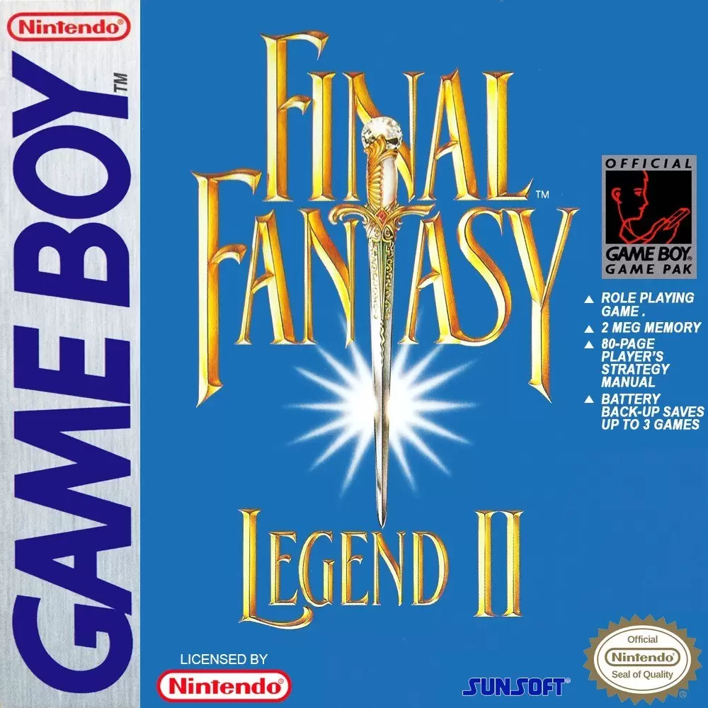 Jeux Game Boy - Final Fantasy Legend II