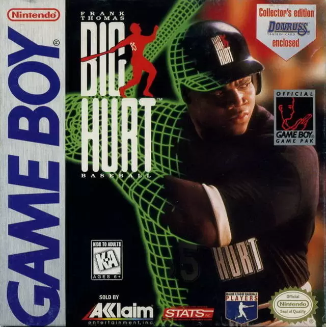 Game Boy Games - Frank Thomas Big Hurt Baseball