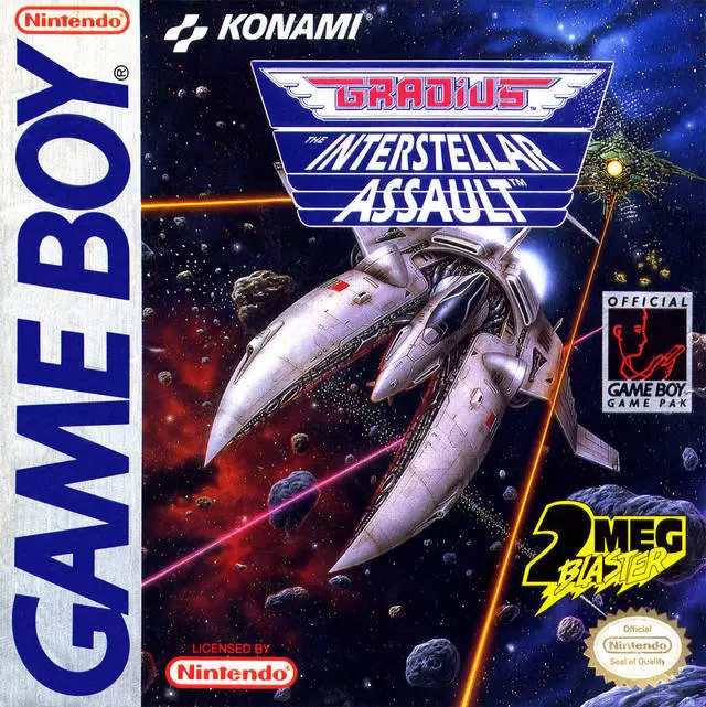 Jeux Game Boy - Gradius: The Interstellar Assault