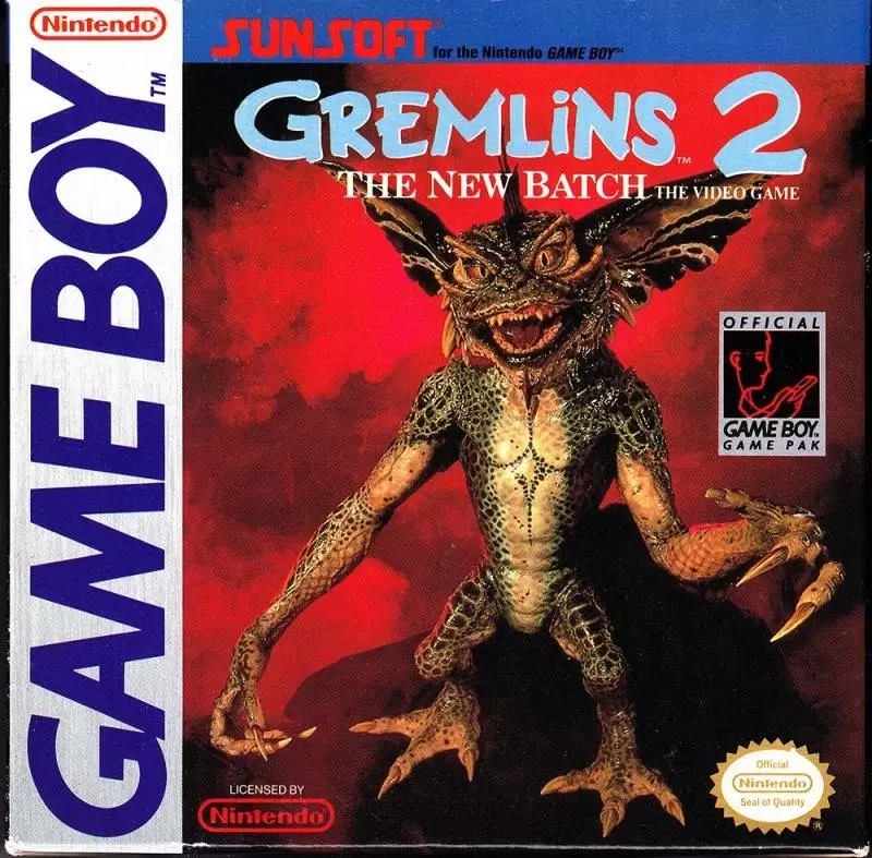 Jeux Game Boy - Gremlins 2: The New Batch