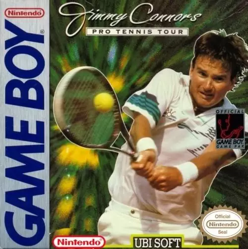 Jeux Game Boy - Jimmy Connors Tennis