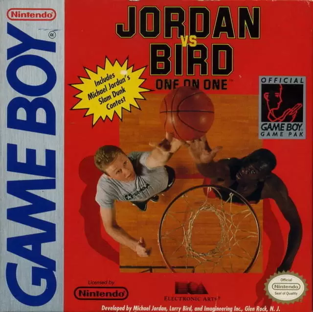Game Boy Games - Jordan vs Bird: One on One