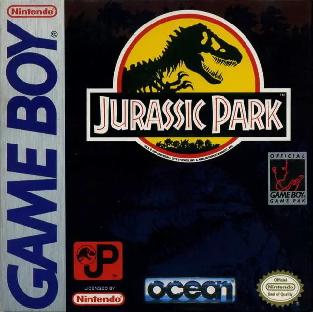 Jeux Game Boy - Jurassic Park
