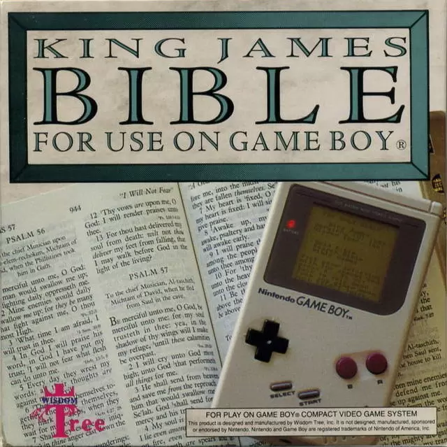 Game Boy Games - King James Bible