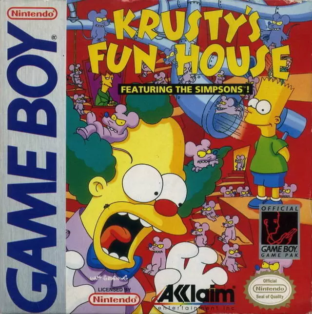 Jeux Game Boy - Krusty\'s Fun House
