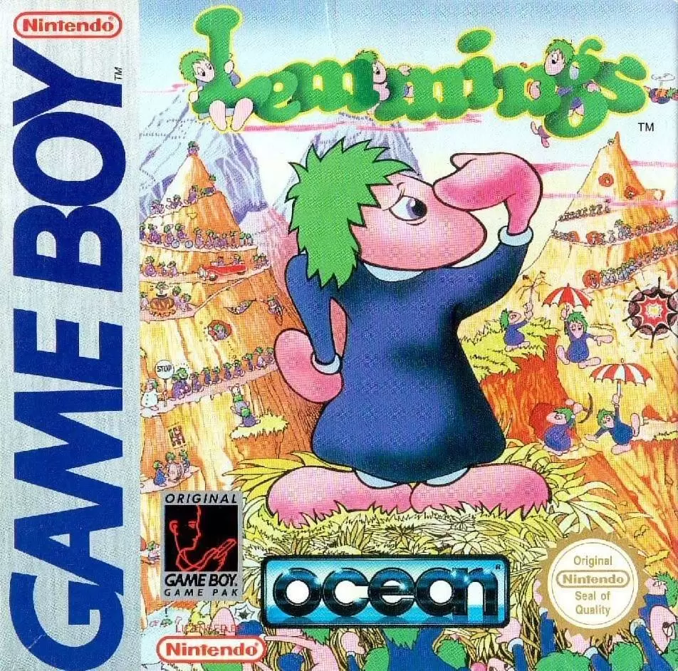  Lemmings 2: Tribes - Nintendo Super NES : Video Games