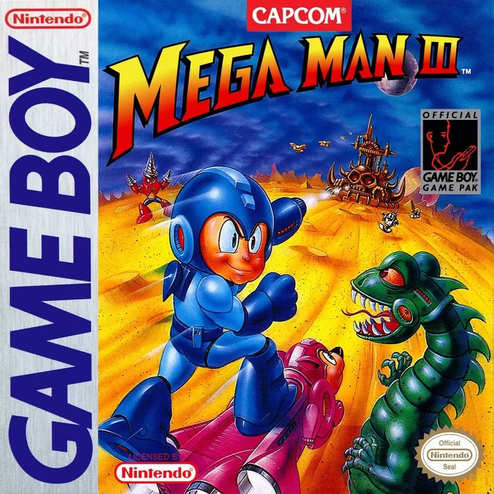 Game Boy Games - Mega Man III
