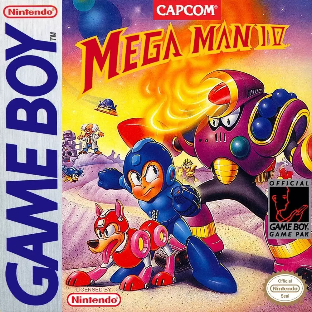Game Boy Games - Mega Man IV
