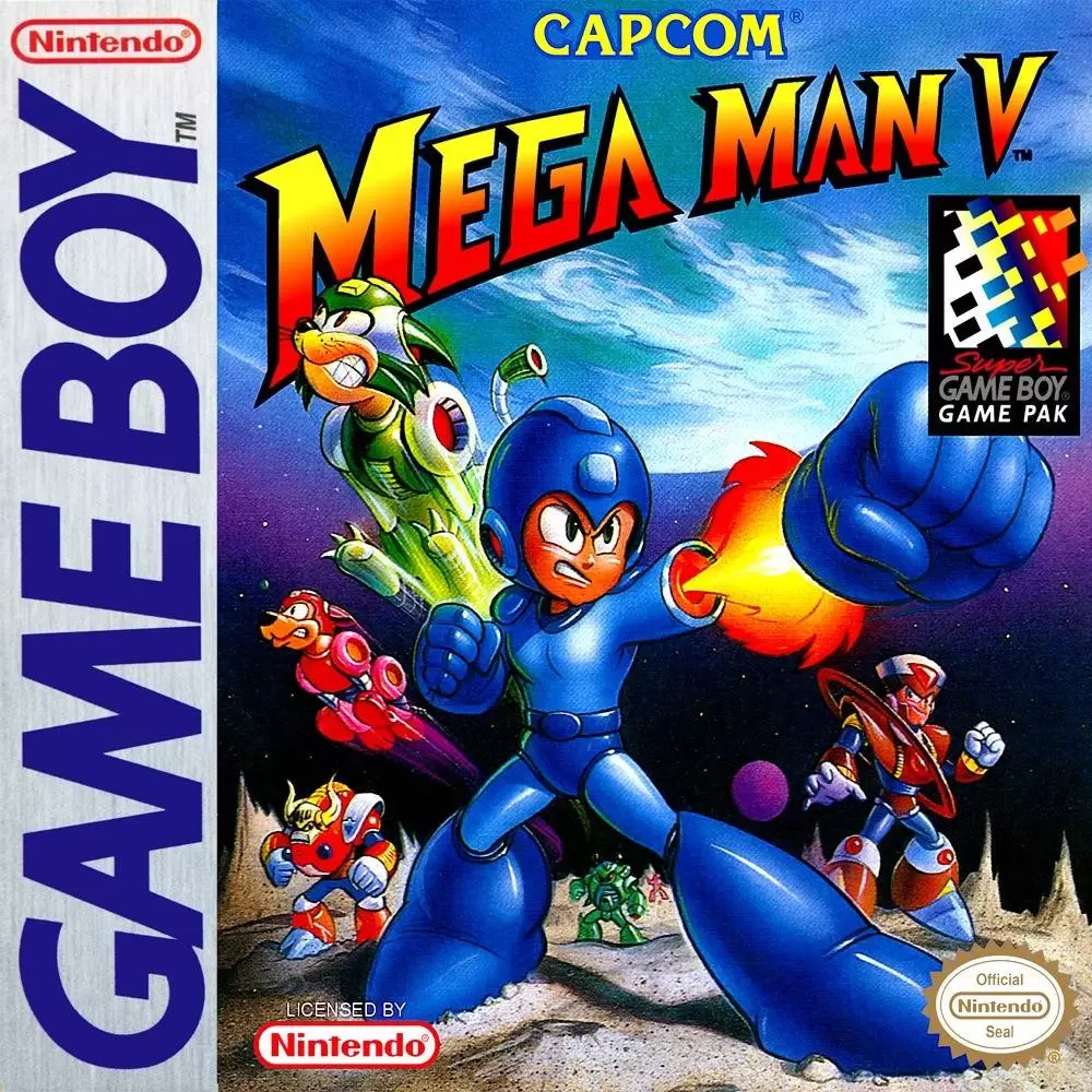 Game Boy Games - Mega Man V