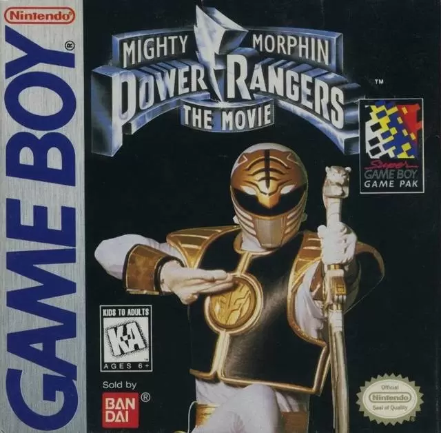 Game Boy Games - Mighty Morphin Power Rangers: The Movie