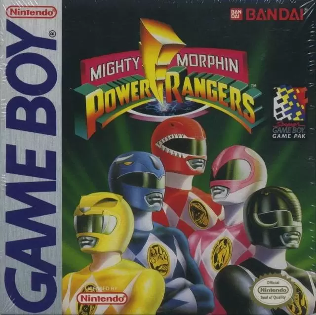 Game Boy Games - Mighty Morphin Power Rangers