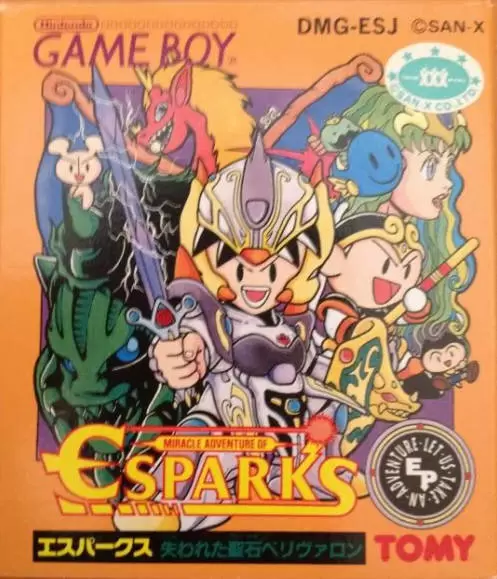 Game Boy Games - Miracle Adventure Esparks