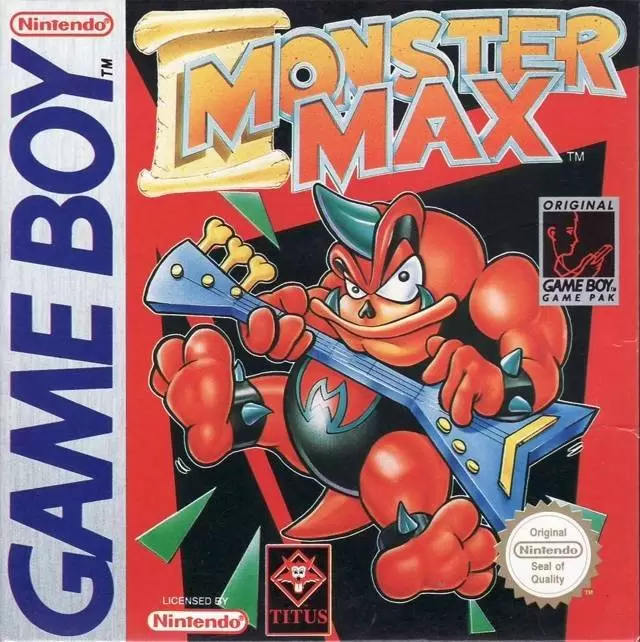 Game Boy Games - Monster Max