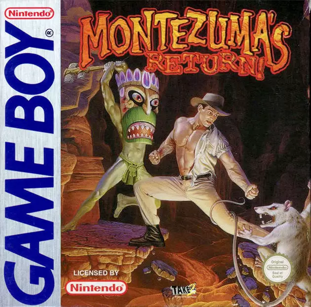 Jeux Game Boy - Montezuma\'s Return