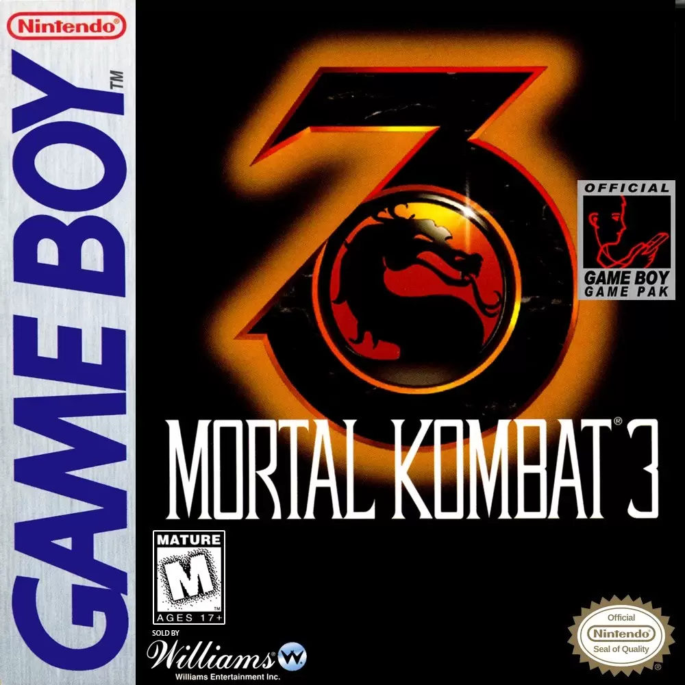 Game Boy Games - Mortal Kombat 3