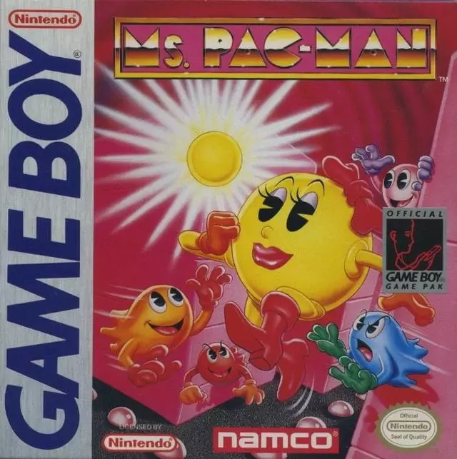 Jeux Game Boy - Ms. PacMan