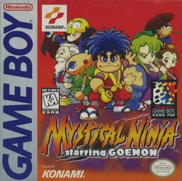 Jeux Game Boy - Mystical Ninja: Starring Goemon