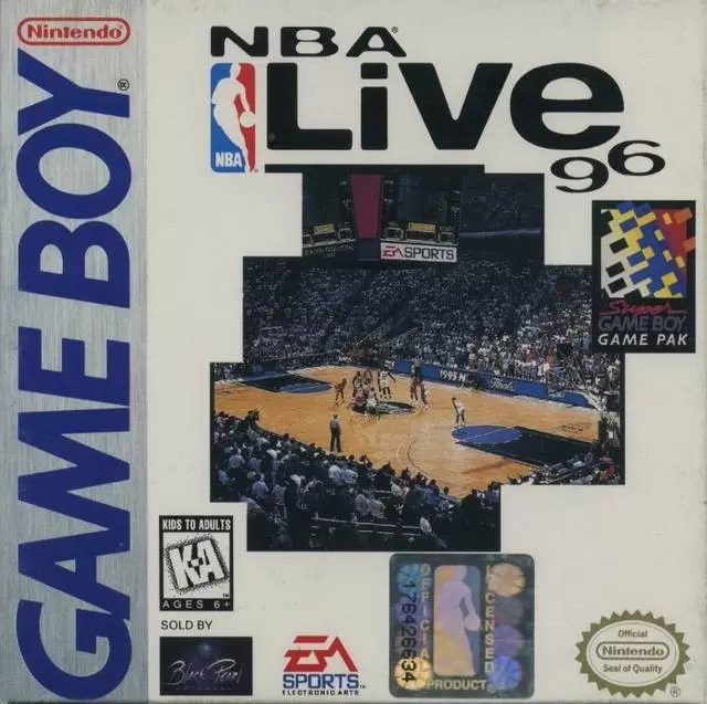 Game Boy Games - NBA Live 96