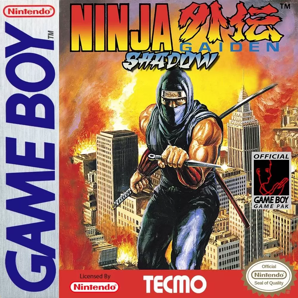 Game Boy Games - Ninja Gaiden Shadow