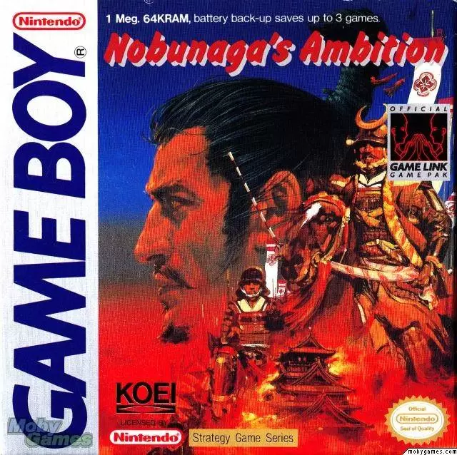 Jeux Game Boy - Nobunaga\'s Ambition