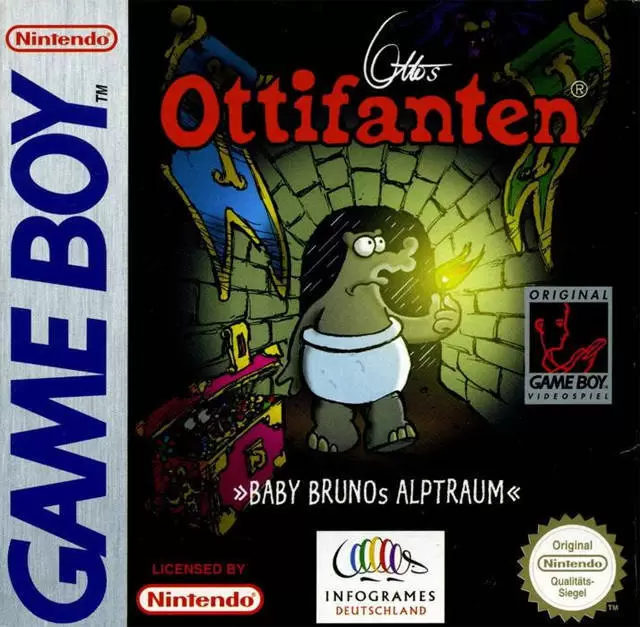 Jeux Game Boy - Otto\'s Ottifanten: Baby Bruno\'s Nightmare
