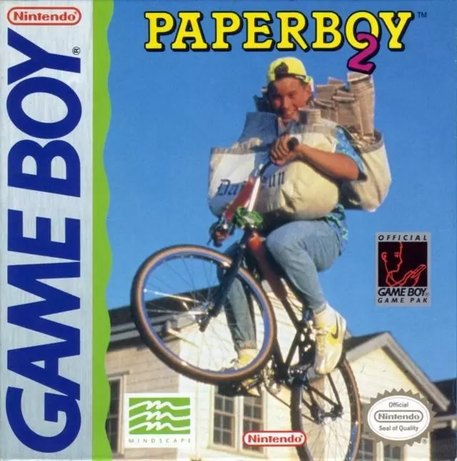 Game Boy Games - Paperboy 2