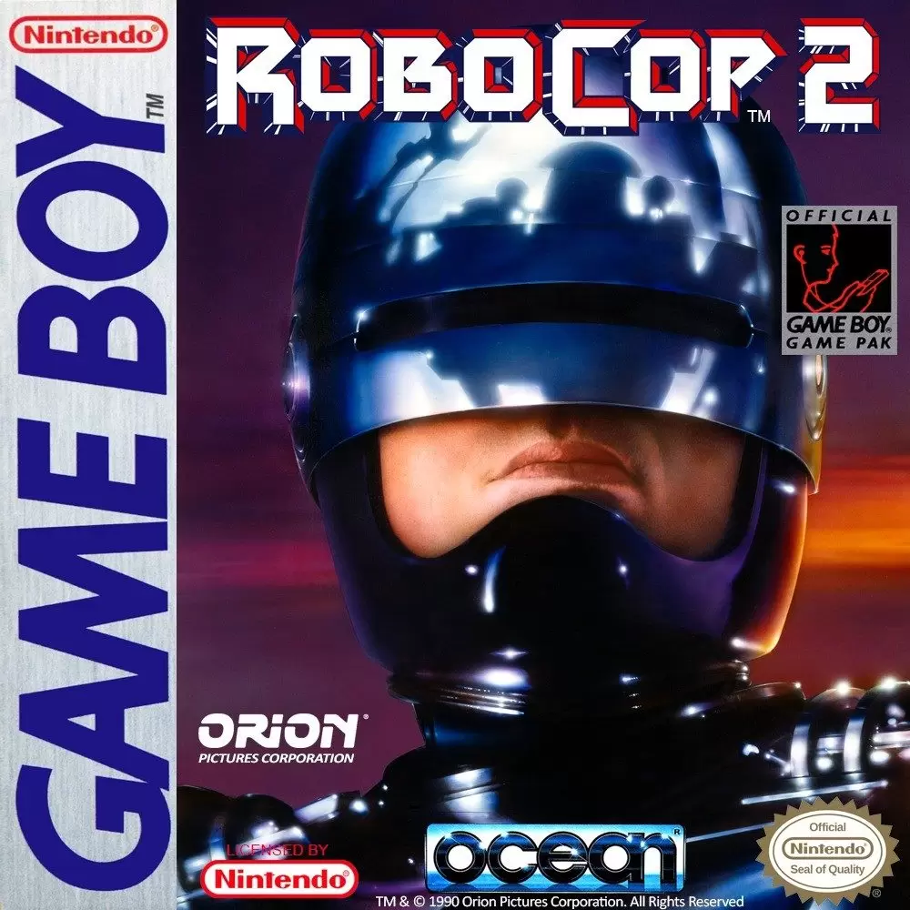 Jeux Game Boy - RoboCop 2