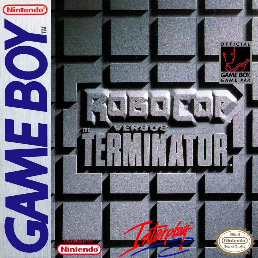 Game Boy Games - RoboCop Versus The Terminator