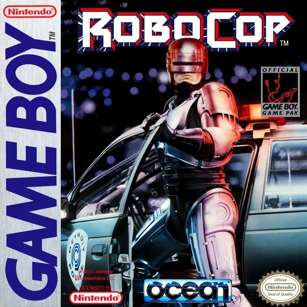 Jeux Game Boy - RoboCop