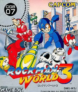 Jeux Game Boy - Rockman World 3