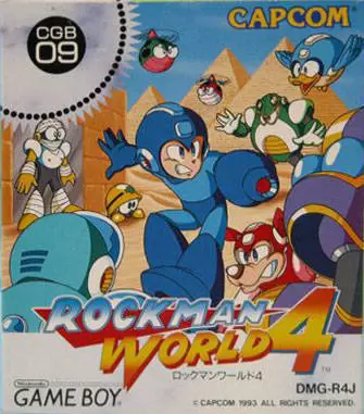 Jeux Game Boy - Rockman World 4