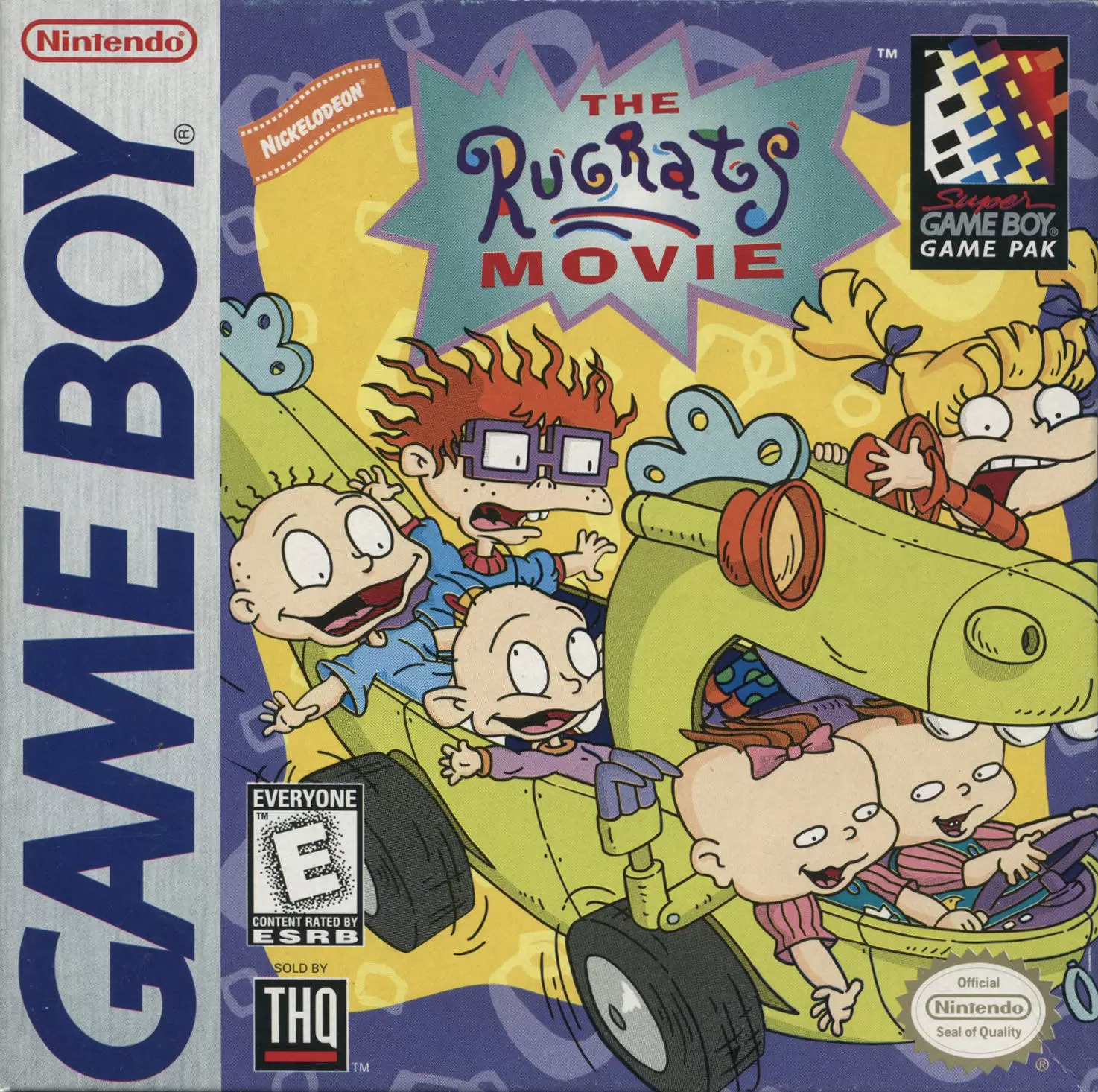Jeux Game Boy - Rugrats: The Movie