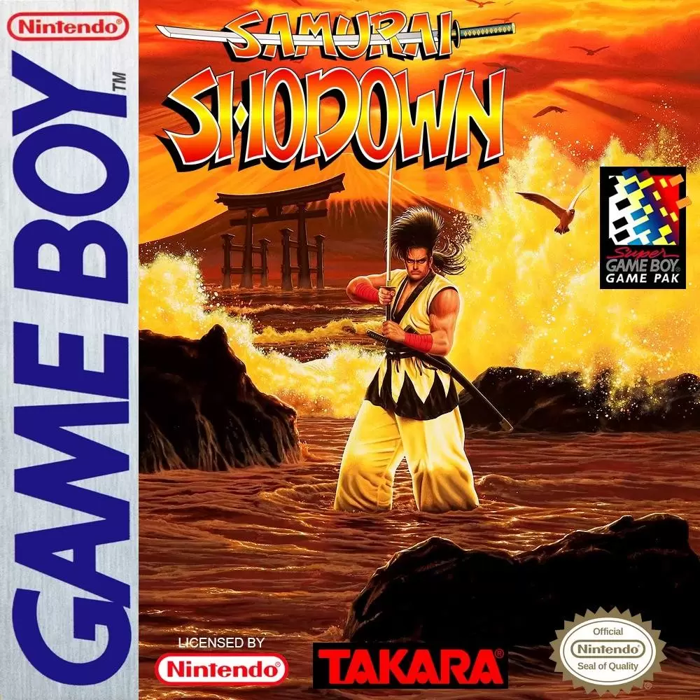Game Boy Games - Samurai Shodown