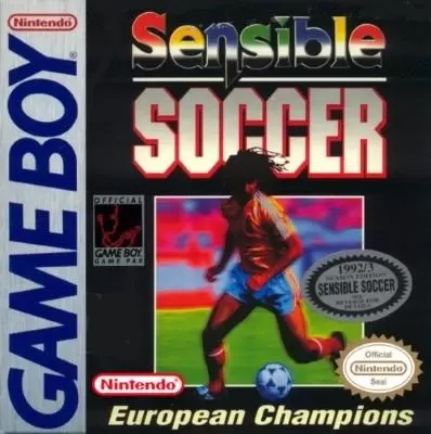 Jeux Game Boy - Sensible Soccer: European Champions