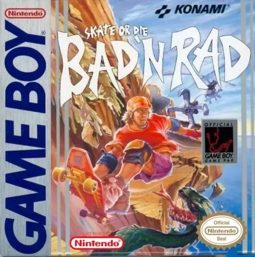 Game Boy Games - Skate or Die: Bad \'n\' Rad
