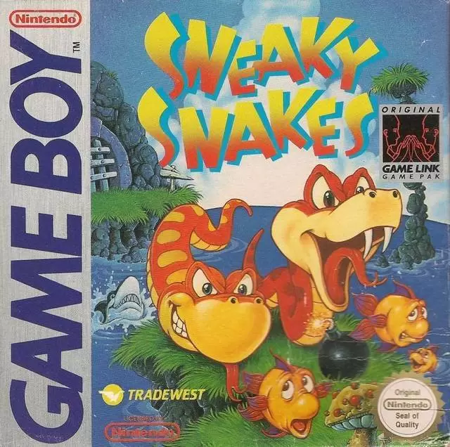 Jeux Game Boy - Sneaky Snakes