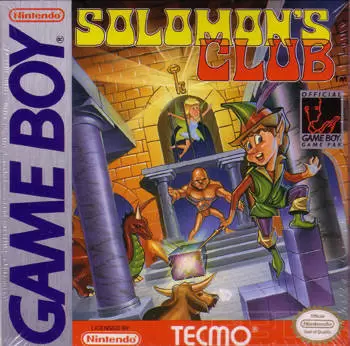 Jeux Game Boy - Solomon\'s Club