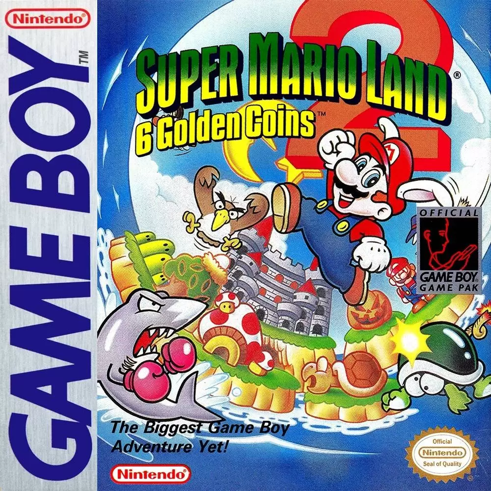 Game Boy Games - Super Mario Land 2: 6 Golden Coins